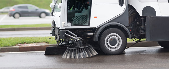 Road Sweeper Vehicle